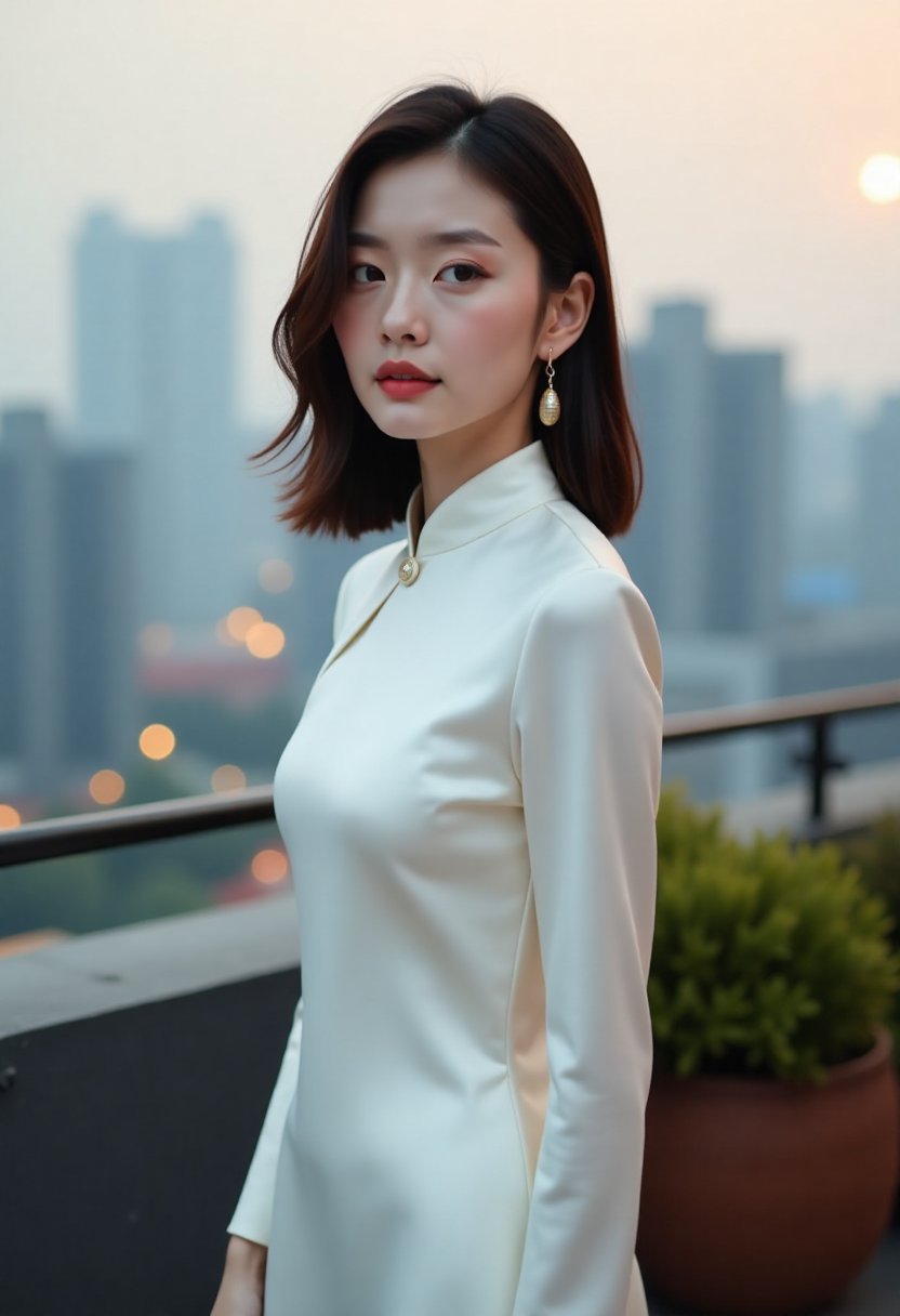 浮邪原野黄昏照